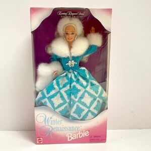 1996 Special Edition Winter Renaissance Barbie Doll Evening Elegance Series